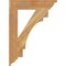 Ekena Millwork Merced Traditional Rough Sawn Bracket, Western Red Cedar, 4"W x 22"D x 30"H BKT04X22X30MRC01RWR - alternate 3